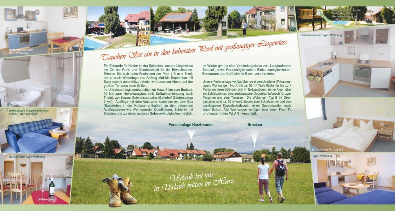 Ferienanlage Harzfreunde Allrode Buitenkant foto